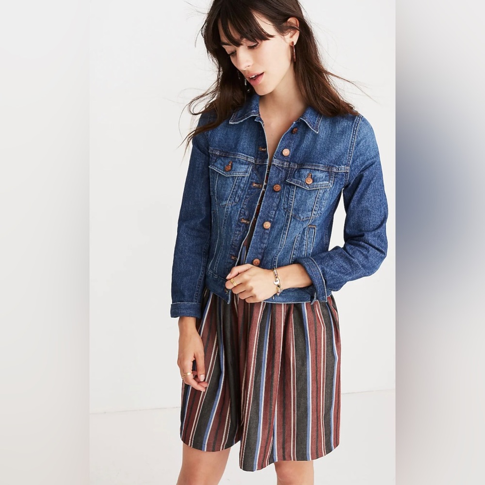 Madewell Shrunken Stretch Jean Jacket: Eco Edition